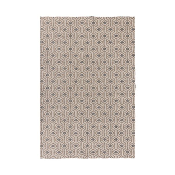 Tappeto in cotone grigio-beige , 114 x 170 cm Bombax - Flair Rugs