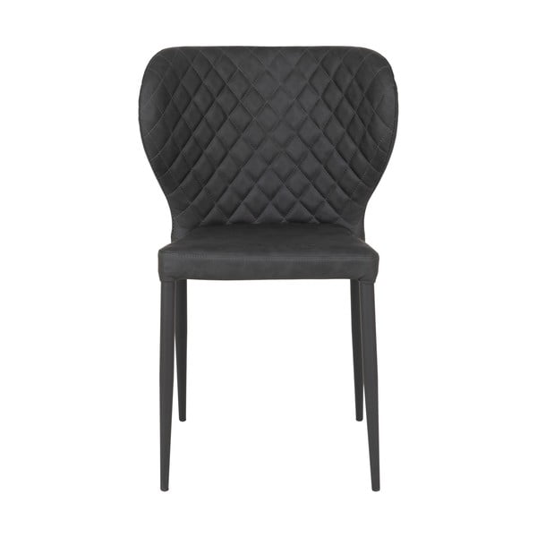 Sedie da pranzo grigio scuro in set di 4 Pisa - House Nordic-image-3