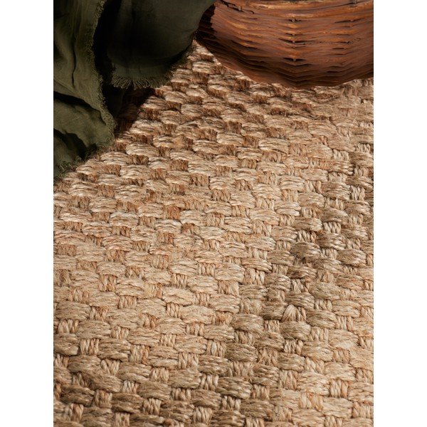 Passatoia di colore naturale in iuta reversibile/tessuta a mano 80x200 cm Fjord – Hanse Home-image-3