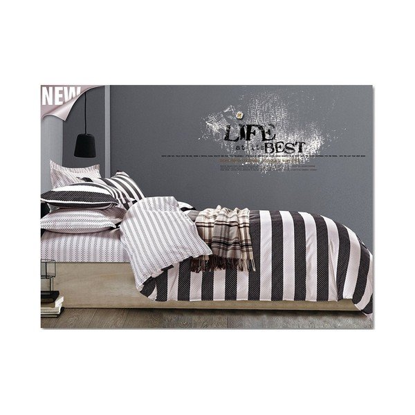 Biancheria da letto in cotone Marco, 200 x 200 cm - DecoKing-image-1
