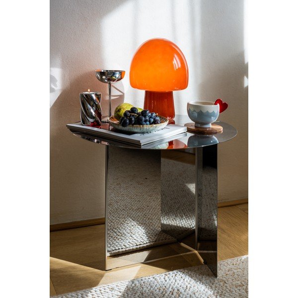 Lampada da tavolo rossa (altezza totale 27 cm) Gozar  – Leitmotiv-image-4