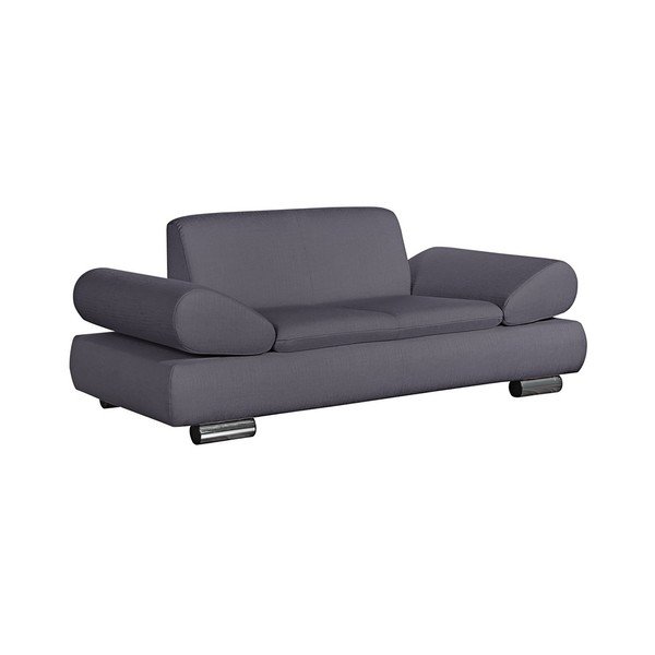 Divano grigio con bracciolo regolabile Palm Bay, 190 cm - Max Winzer