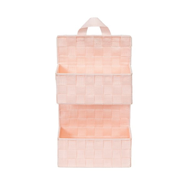 Cesto sospeso a due piani rosa chiaro Bristol - Compactor-image-3