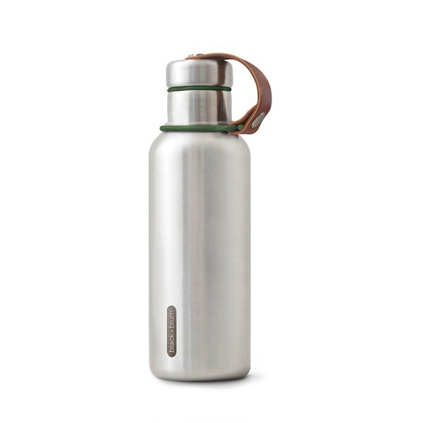 Bottiglia termica argentata in acciaio inox 500 ml – Black + Blum-image-4