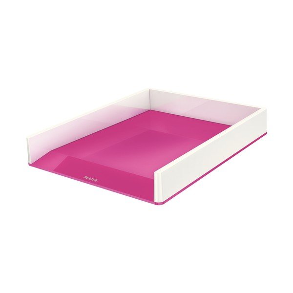 Portadocumenti bianco e rosa WOW - Leitz