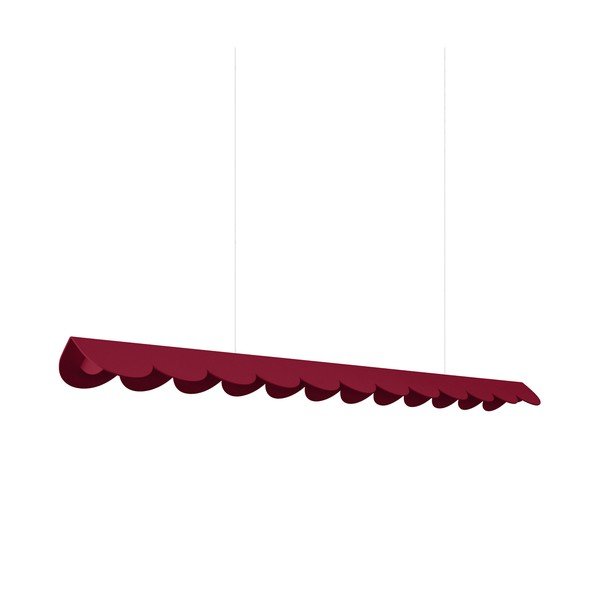 Lampadario LED burgundy in alluminio BISCUIT – Thoro