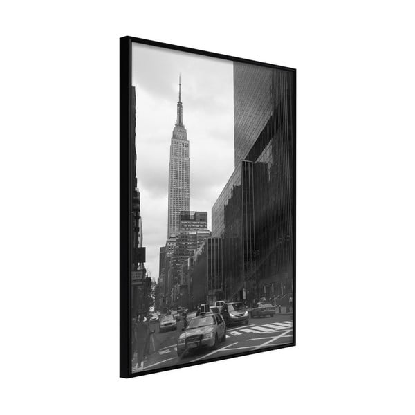 Poster in cornice, 30 x 45 cm Empire State Building - Artgeist
