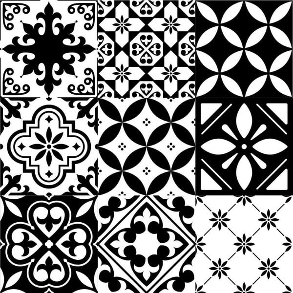 Adesivo per pavimenti , 50 x 50 cm Vanesa - Ambiance-image-1