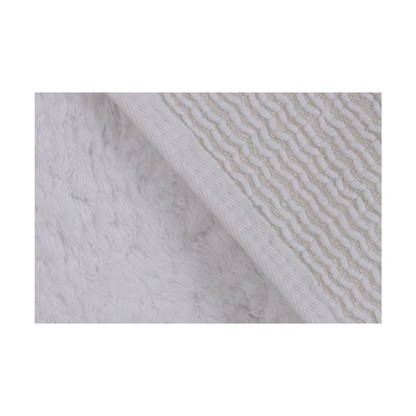 Tappeto da bagno bianco Confetti Bathmats Organic 1500, 50 x 85 cm - Foutastic-image-1