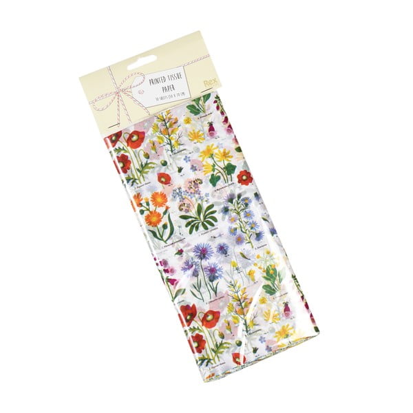 Tovaglioli di carta in set da 10 Wild Flowers - Rex London-image-1