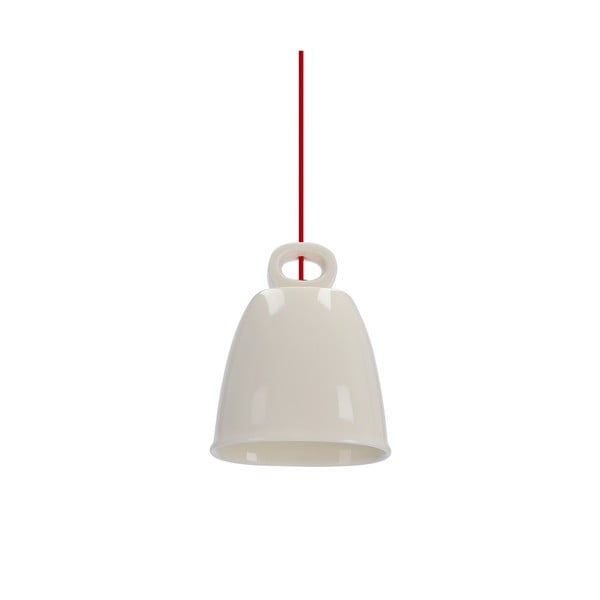 Lampadario bianco con paralume in ceramica Sewilla – Candellux Lighting-image-4
