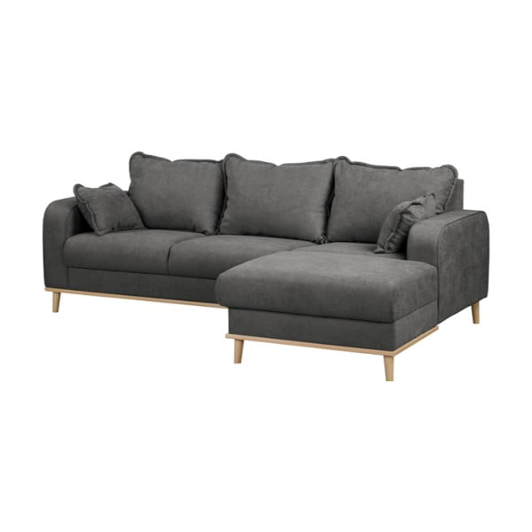 Divano angolare grigio scuro (angolo destro) Beata - Ropez-image-2