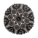 Cuscino decorativo Mandala nero e beige, ø 36 cm - Bloomingville