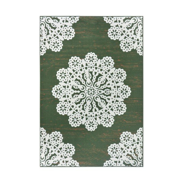 Tappeto verde 150x80 cm Lace - Hanse Home