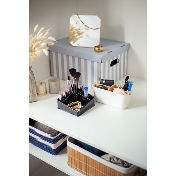 Scatole di cartone con coperchio in set da 2 pezzi Stripes - Compactor-image-4