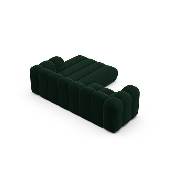 Divano angolare verde scuro ad angolo destro Lupine - Micadoni Home-image-3