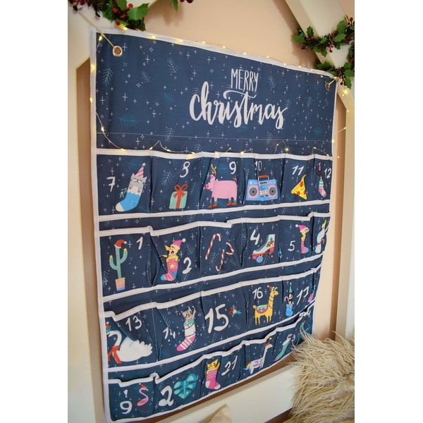 Calendario dell'avvento in cotone Santa Dinosaur - Butter Kings-image-3