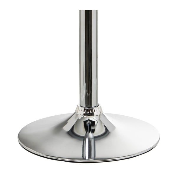 Sgabelli da bar bianchi ad altezza regolabile in similpelle in set di 2 (altezza seduta 93 cm) - Casa Selección-image-3