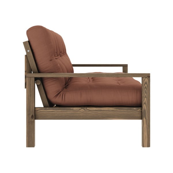 Divano letto marrone arancio 205 cm Knob - Karup Design-image-3