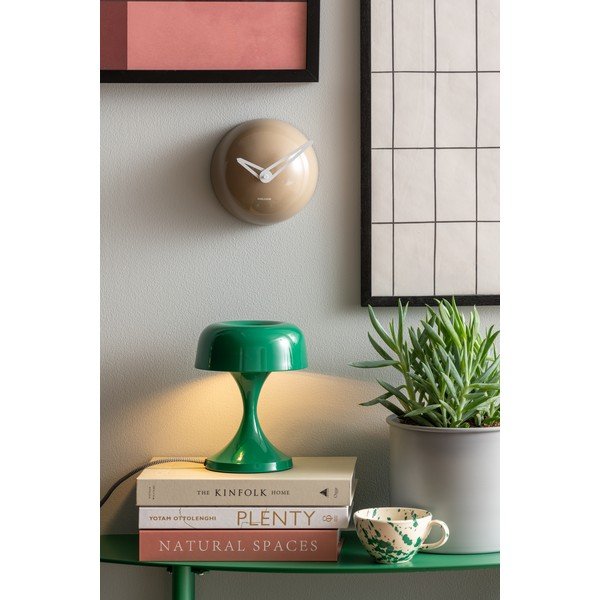 Lampada da tavolo verde in metallo (altezza totale 20 cm) Moda Retro – Leitmotiv-image-1