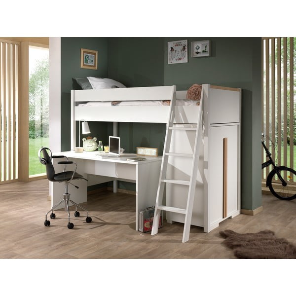 Scrivania per bambini 140x65 cm London - Vipack-image-1