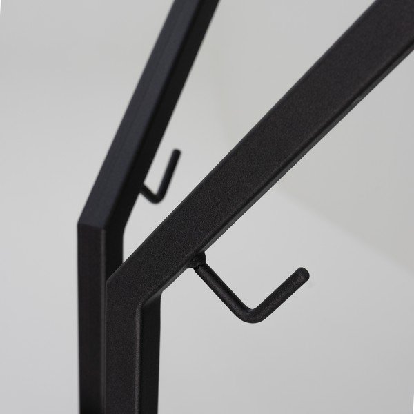 Appendiabiti nero in metallo 50x170 cm Jaimy – Spinder Design-image-2