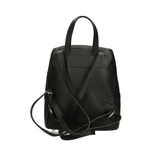 Zaino in pelle nera - Chicca Borse-image-4