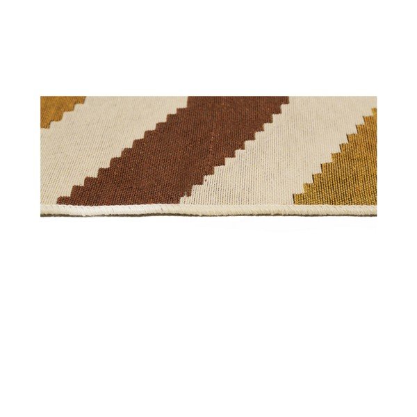 Tappeto marrone ZigZag Brown, 80 x 150 cm - Ya Rugs-image-3