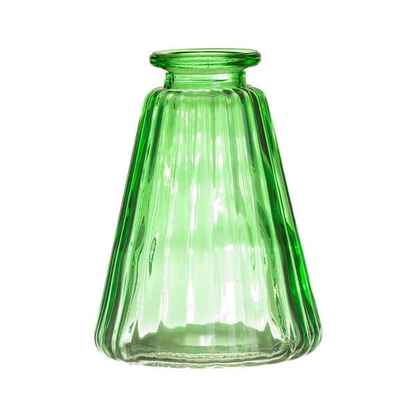 Vasi in vetro verde in set di 3 pezzi - Sass & Belle-image-2