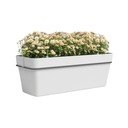 Fioriera sospesa autoinnaffiante in plastica riciclata da 50 cm Capri - Artevasi