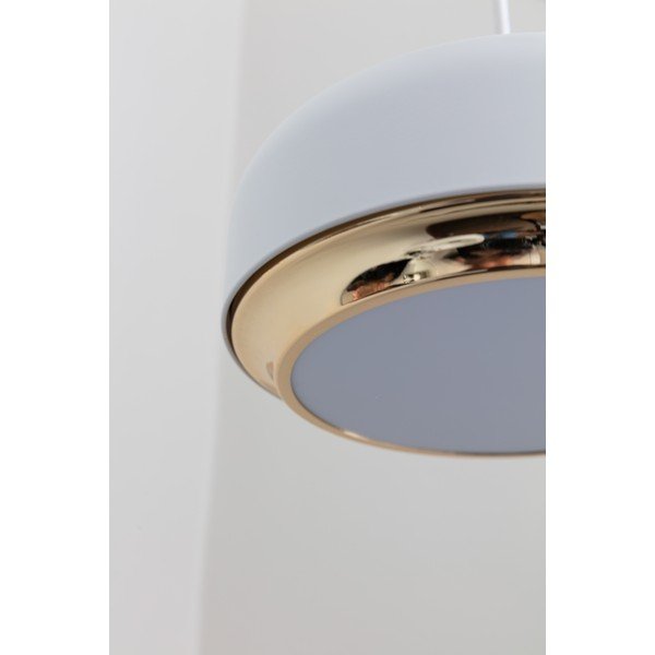Apparecchio a sospensione LED bianco con paralume in metallo ø 40 cm Hazel medium - UMAGE-image-3