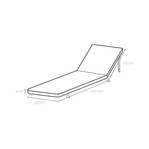 Sedile da giardino 55x190 cm - LDK Garden-image-2
