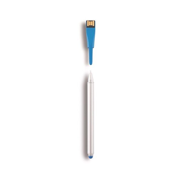 Stylus s USB diskem Point 4GB, modrý-image-3
