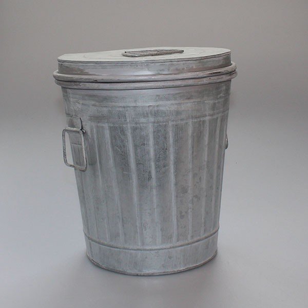 Šedá pozinkovaná nádoba Dakls