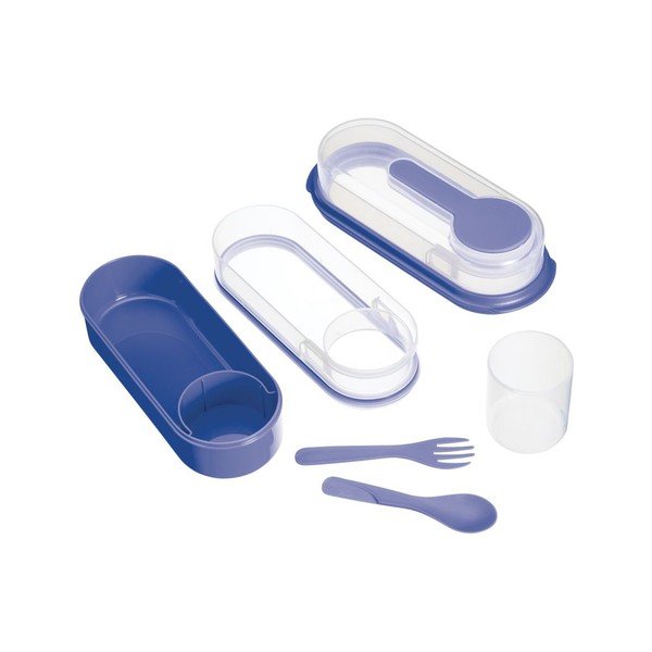 Modrý svačinový box Kitchen Craft Coolmovers Rectangular-image-1