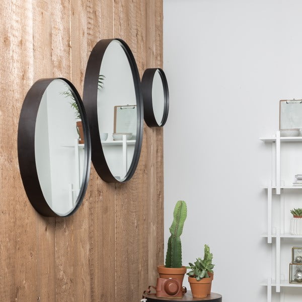 Specchio da parete ø 60 cm Raj - White Label-image-1