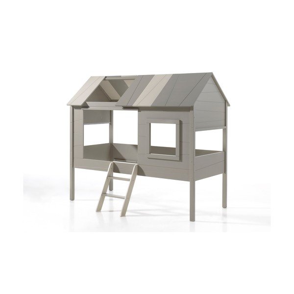 Letto grigio per bambini Charlotte - Vipack