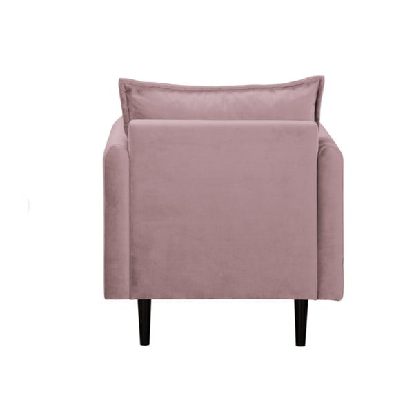 Poltrona lavanda con rivestimento in velluto Juli – Ropez-image-3