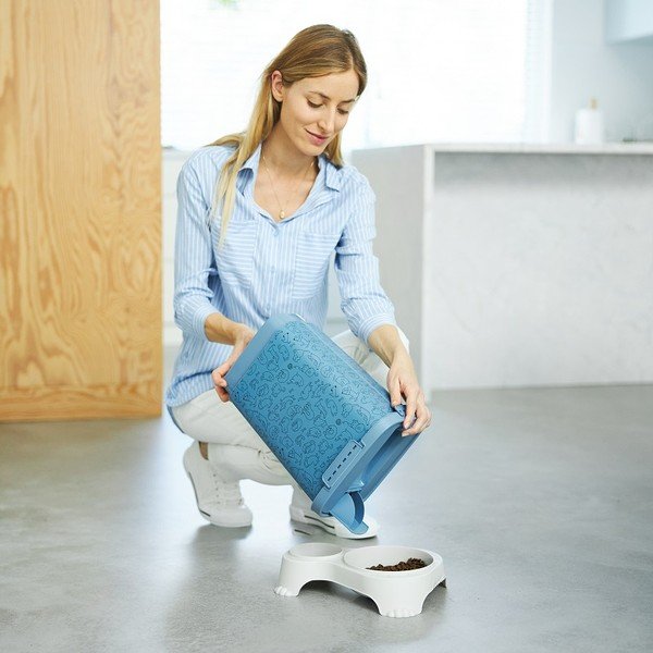 Cassetta blu per pellet 10 l Cody - Rotho-image-2