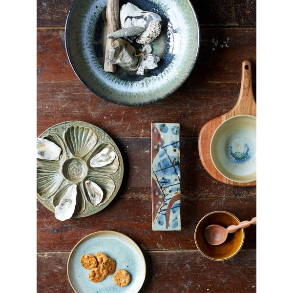 Ciotolina verde in gres 500 ml Heather – Bloomingville-image-1