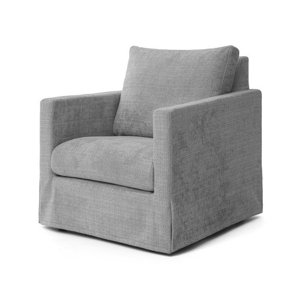 Poltrona grigio chiaro Paphos – Ropez