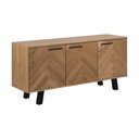 Cassettiera bassa in rovere 150x71 cm Brighton - Actona