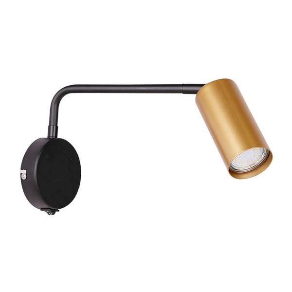 Lampada da parete in metallo di colore nero-oro Tina - Candellux Lighting-image-2