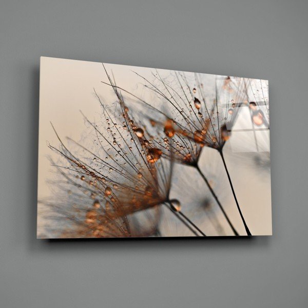 Pittura su vetro , 72 x 46 cm Cinnamon Dandelion - Insigne-image-3