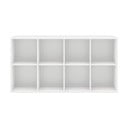 Scaffale modulare bianco 136x69 cm Mistral Kubus - Hammel Furniture