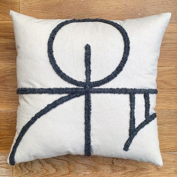 Set di 2 federe in cotone , 43 x 43 cm Mithra - Joynodes-image-3