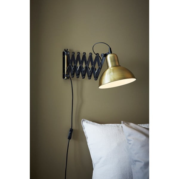 Lampada da parete dorata Riggs – Markslöjd-image-1