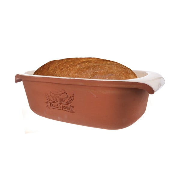 Stampo da forno in ceramica per pane 16x33 cm – Orion-image-1