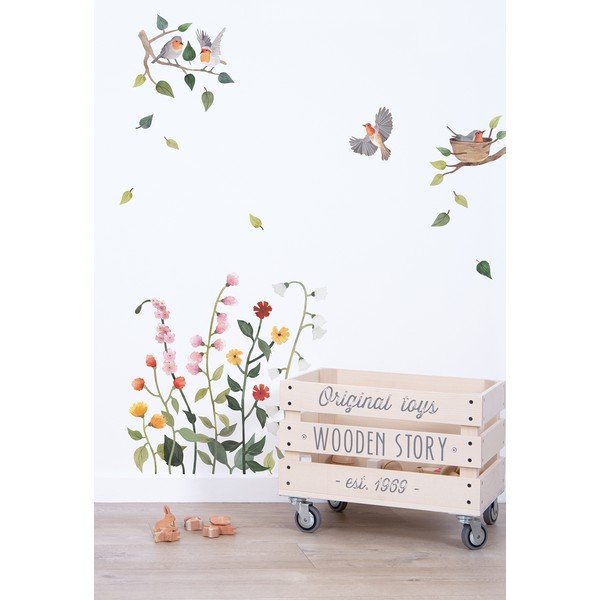 Foglio adesivo 30x42 cm Robins Redbreast - Lilipinso-image-2