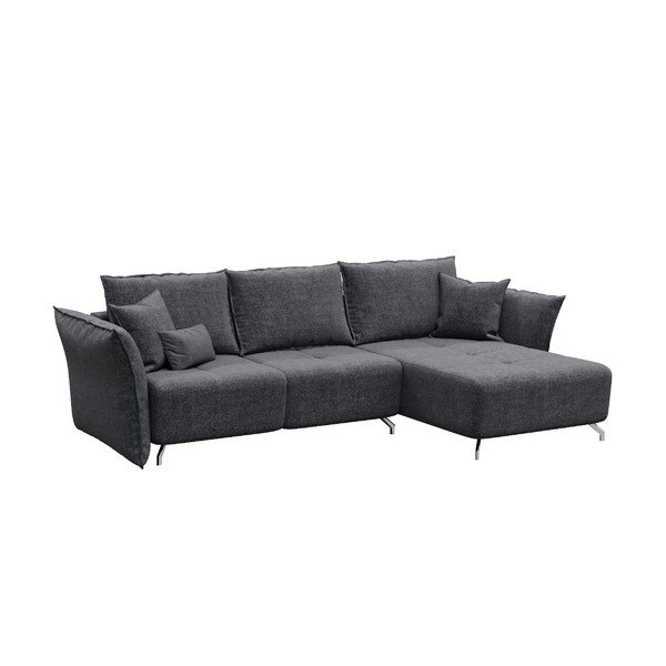 Divano letto grigio scuro Devichy Hermes - devichy